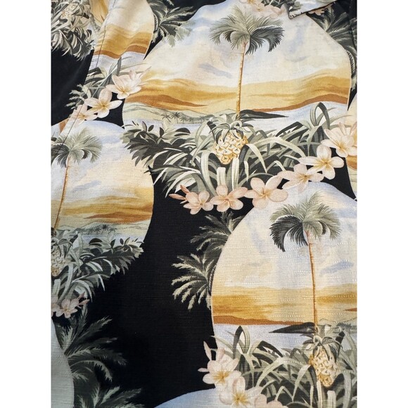 Men's Hawaiian, Aloha, Silk Shirt , Jamaica Jaxx, Tropical~ Size XL - Picture 2 of 3